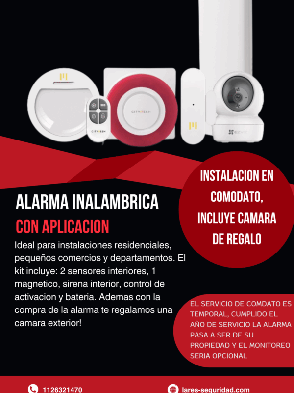 Promocion alarmas inalambricas Citymesh