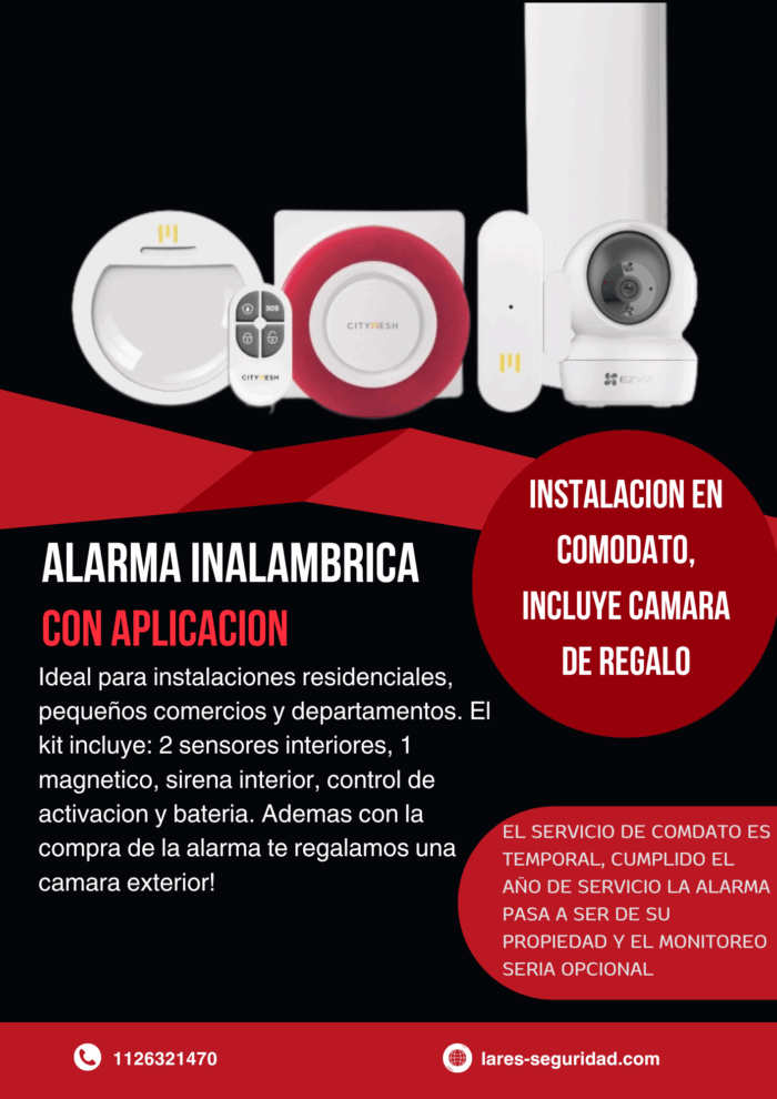 Promocion alarmas inalambricas Citymesh