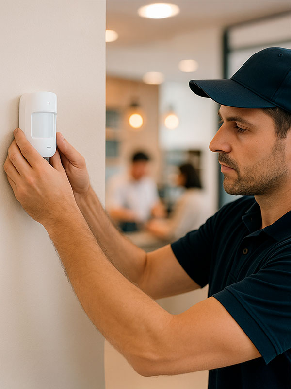 cómo instalar un sistema de alarma sin interrumpir la actividad de tu negocio