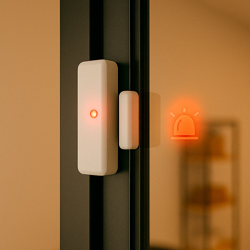 sensores de apertura de puertas y ventanas